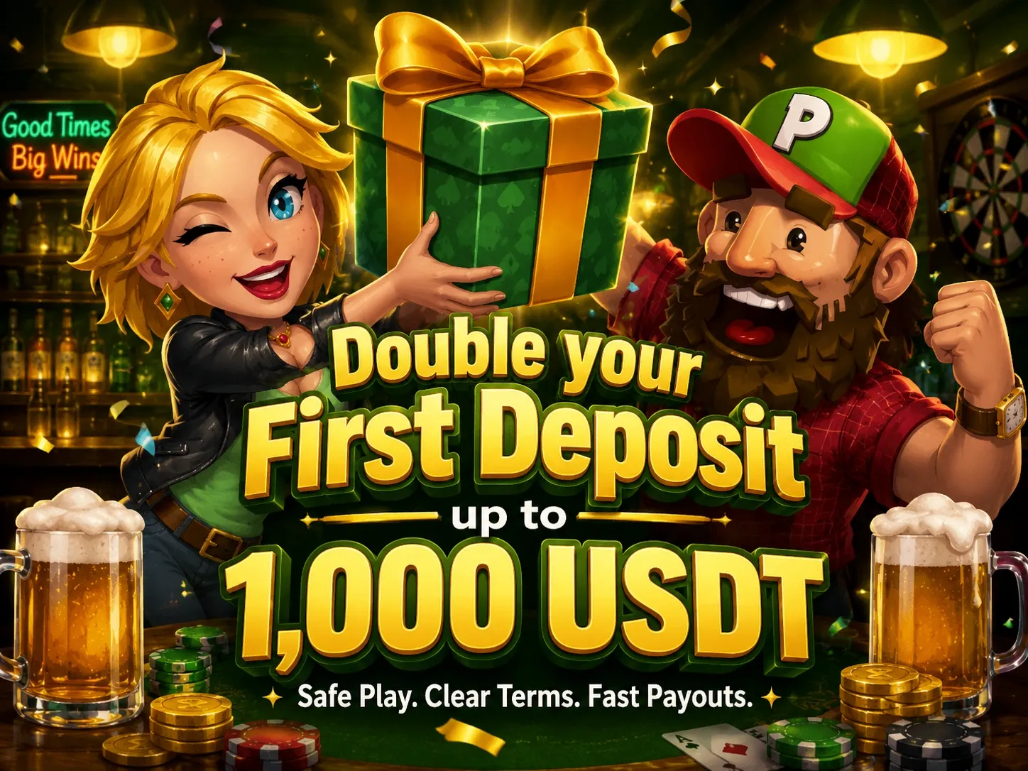 First deposit